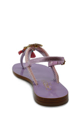SANDALO IN CORDA CON MICROCRISTALLI