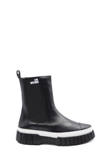 SNEAKERD.GOMMA55 VIT.NERO/NERO-BIAN