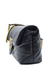 PINKO Borsa LOVE PUFF CLASSIC Nero/Oro 100038A0F2