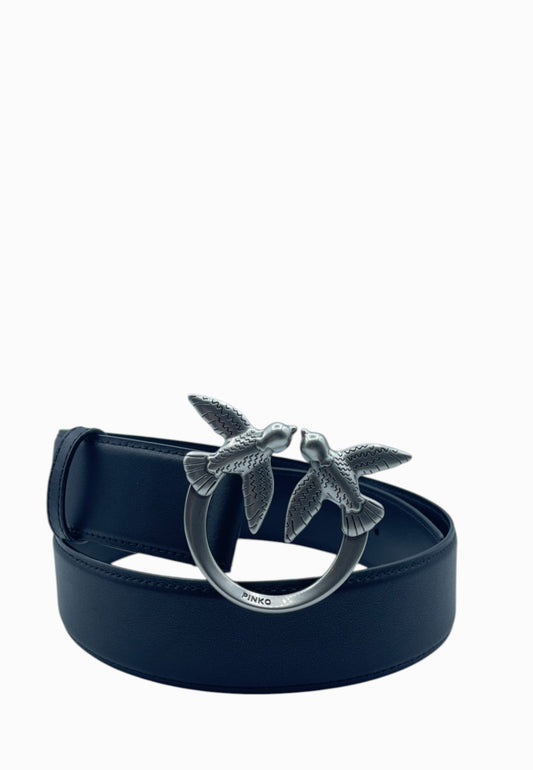 PINKO Cintura LOVE BERRY H4 Nero/Arg 100120A0F1
