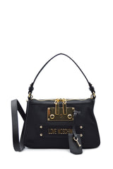 BORSA NYLON+PU NERO