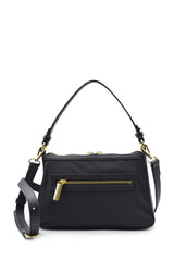 BORSA NYLON+PU NERO