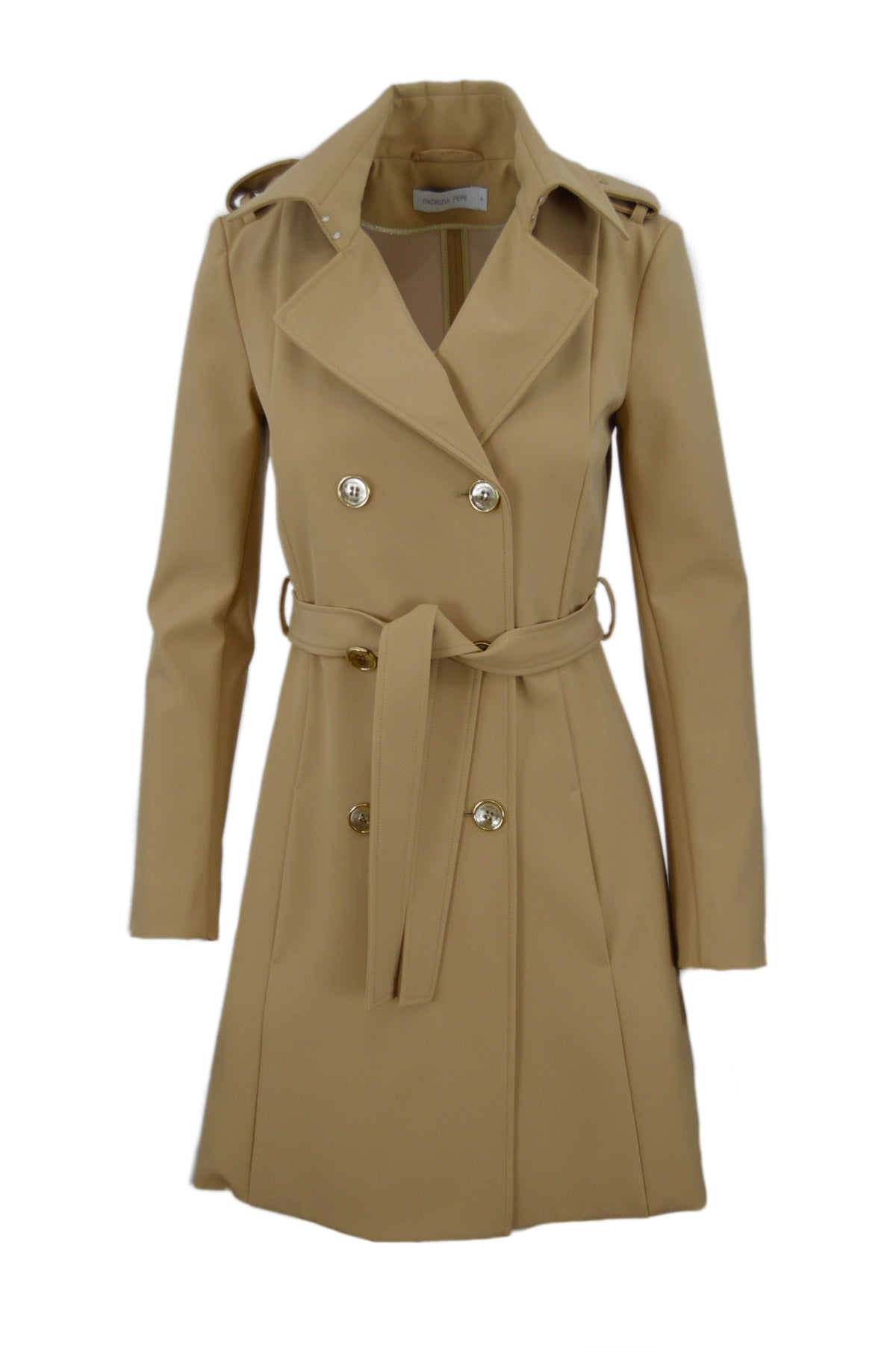 PATRIZIA PEPE Trench Beige CO0188A2AW