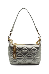 SHINY LUCY SM.SHOULDER BAG LAMINATED LEATHER
