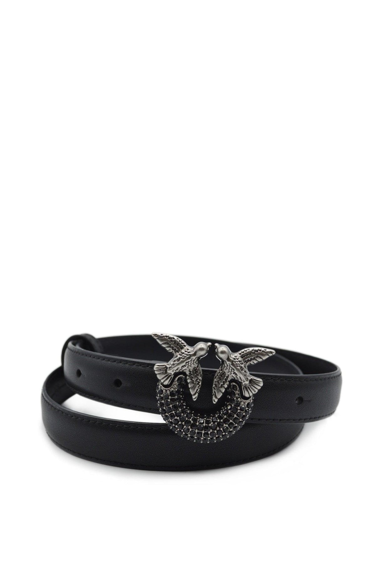 LOVE BERRY H2 BELT VITELLO SETA JEWEL BUCKLE