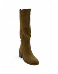 CARDIFF Stivale in Camoscio Marrone NORA-16-CAM