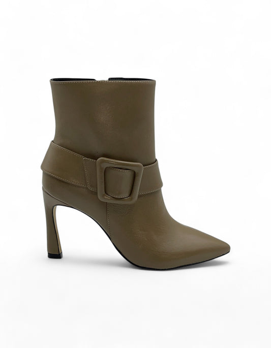 CARDIFF Stivale in Pelle Beige 2167-B-1