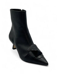 CARDIFF Stivale in Pelle Nero 2175-F-4