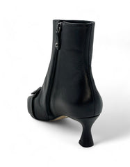 CARDIFF Stivale in Pelle Nero 2175-F-4