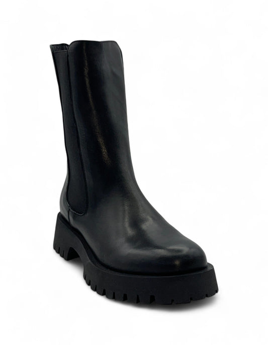 CARDIFF Stivale in Pelle Nero TRPR700