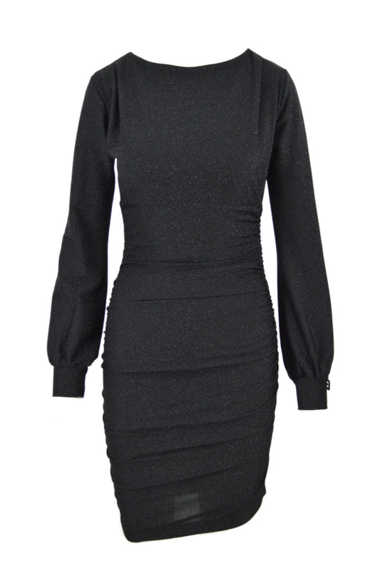 GAELLE Abito Corto Jersey Nero GBDM20193