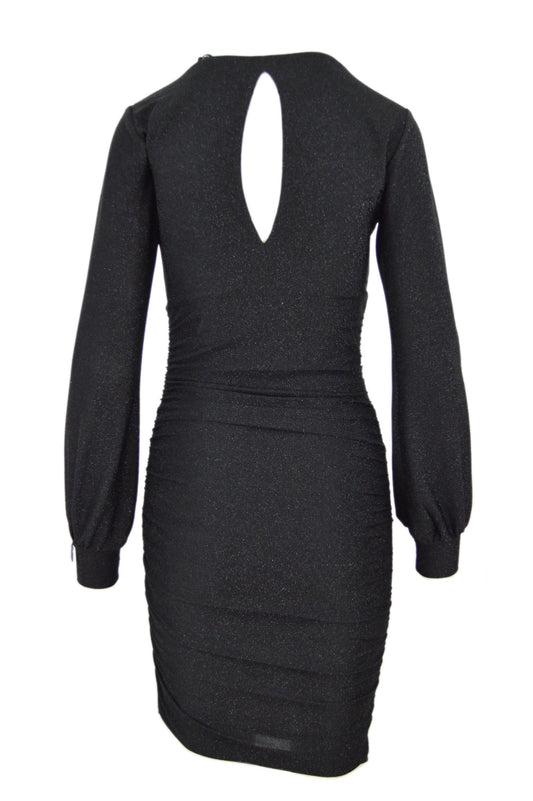 GAELLE Abito Corto Jersey Nero GBDM20193