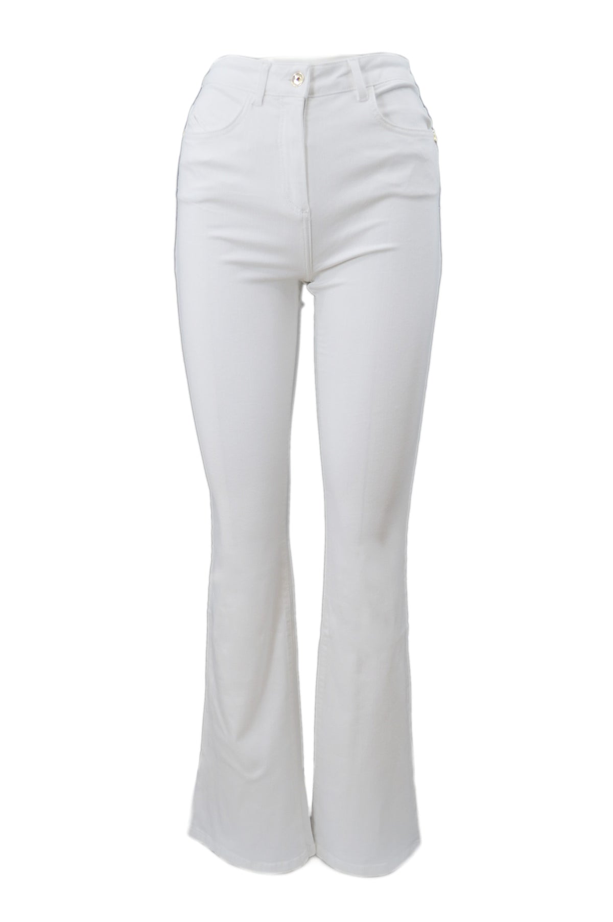 PATRIZIA PEPE Pantaloni Bianco CP0937DS04