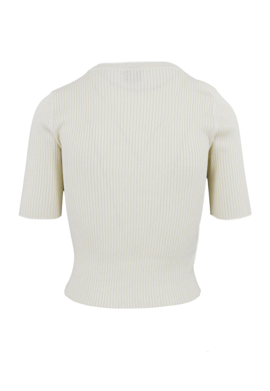 PINKO Maglia Seta TRITONE Bianco 102017A1KW