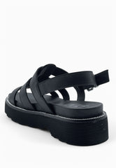 CULT Sandalo in Pelle ZIGGY 3137 Nero CLE104334
