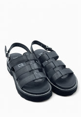 CULT Sandalo in Pelle ZIGGY 3137 Nero CLE104334