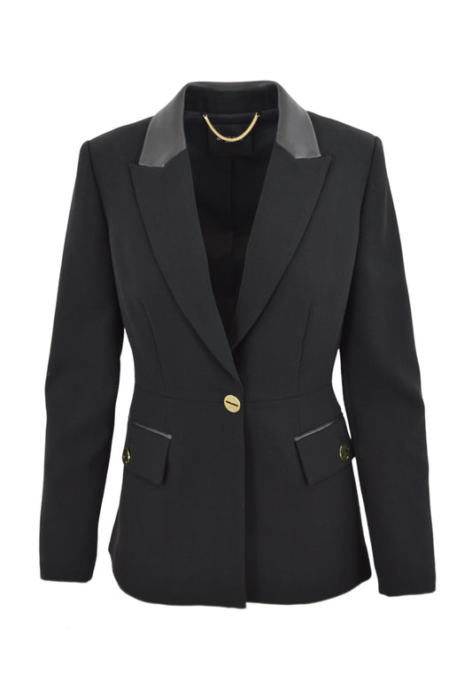 GIACCA MONOPETTO TESSUTO DOPPIO CREPE