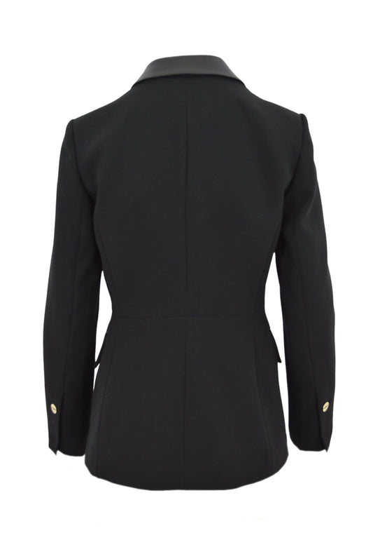 GIACCA MONOPETTO TESSUTO DOPPIO CREPE