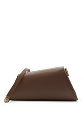 FINGER TWIST SHOULDER BAG LEATHER