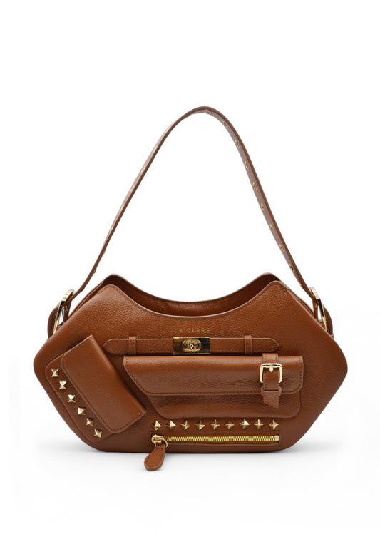 ROCK POCKET MED.ESAG.BAG TUMBLED LEATHER