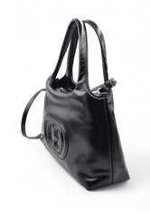 GIANT LOGO SHOULDER BAG LEATHER