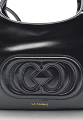 GIANT LOGO SHOULDER BAG LEATHER