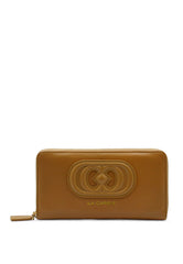 GIANT LOGO BIG WALLET LEATHER