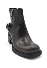 ALYS 05 - ANKLE BOOT BRUSHED CALF LEATHER