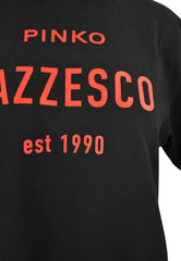 PINKO T-Shirt Pazzesco Jersey Nero 105027A2DD