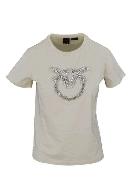 PINKO T-Shirt QUENTIN Bianco 100535A24E