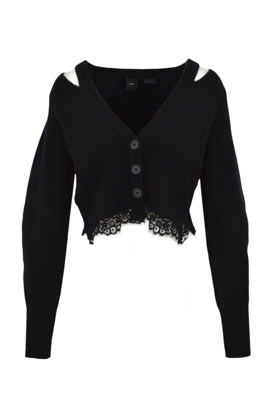 PINKO Cardigan DOSAGGIO Nero 104013A238