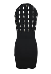 LIU-JO Abito Maglia Collo Alto Nero CF4038MA81O