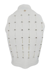 LIU-JO Maglia Chiusa Bianco CF4083MA81O