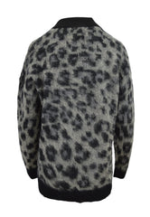 NENETTE Cardigan Maculato Grigio 38BB-CARUCCIO