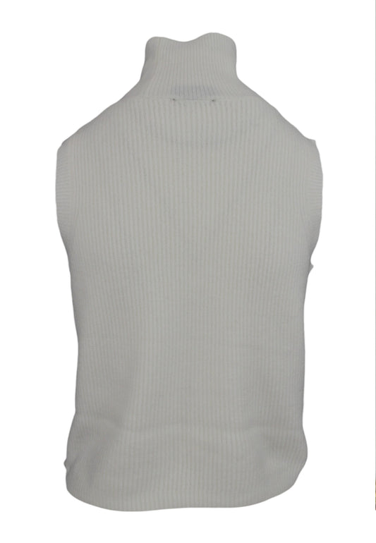 NENETTE Top C/Catena Bianco 38BB-MAVILLA