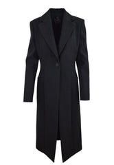 GAELLE Cappotto Lungo Monopetto Nero GAABW03106