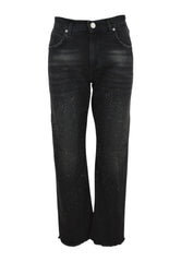 GAELLE Jeans Strass Nero GAABW03574