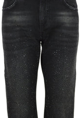 GAELLE Jeans Strass Nero GAABW03574