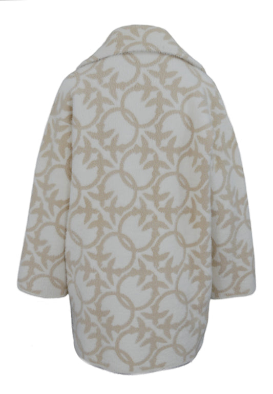 PINKO Cappotto Doppiopetto TORO Bianco 101573A21Q