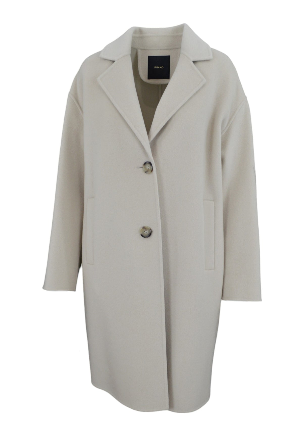 PINKO Cappotto Panno CACCIAVITE Bianco 103817Y27P