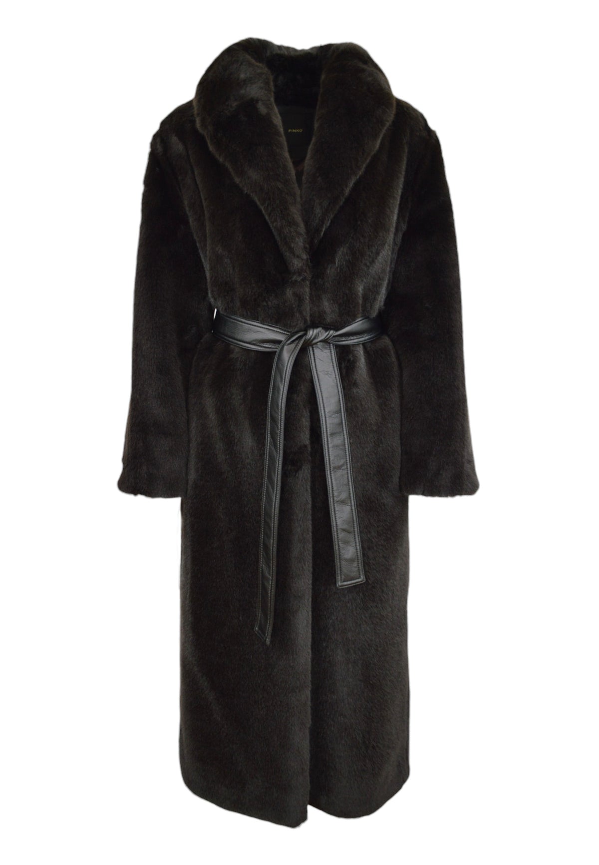 PINKO Cappotto Lungo COMORE Marrone 103824A1ZM