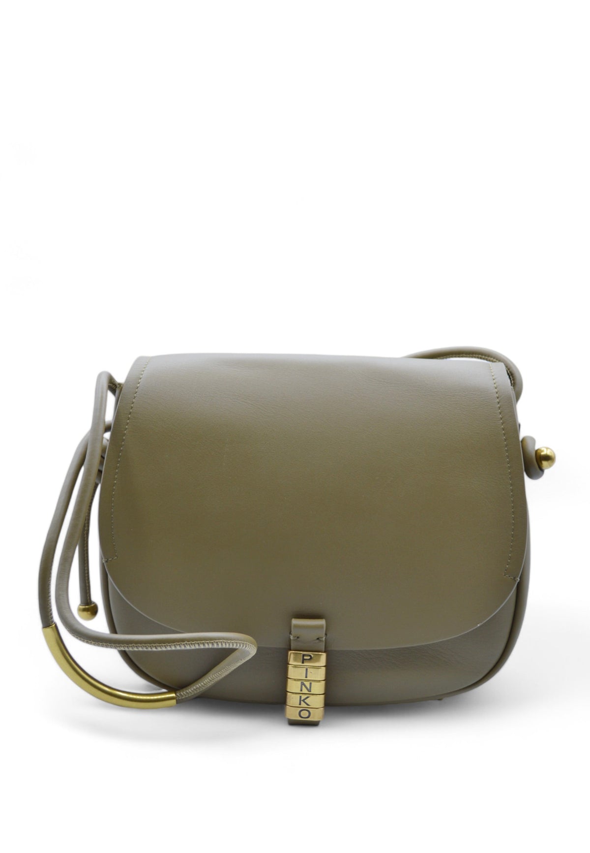 PINKO Borsa Saddle Classic Verde 103830A1ZX