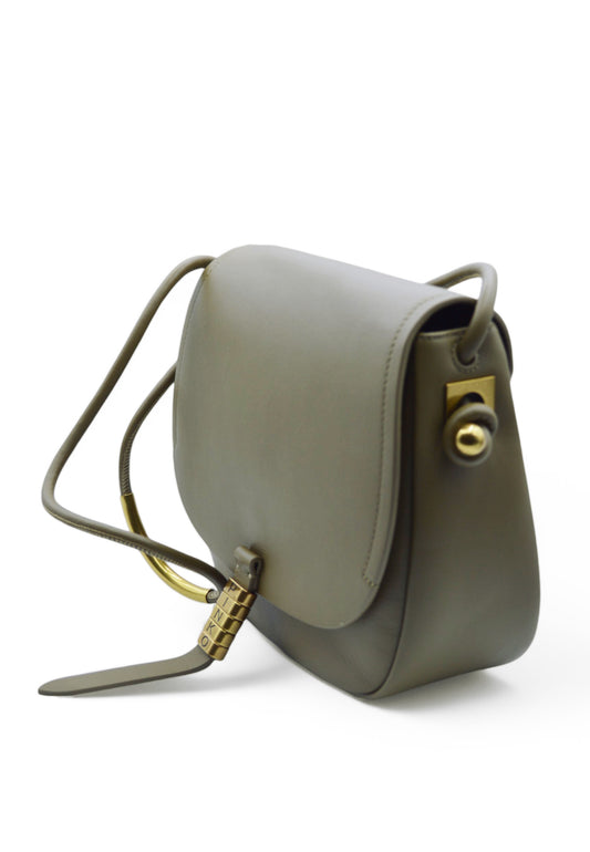 PINKO Borsa Saddle Classic Verde 103830A1ZX