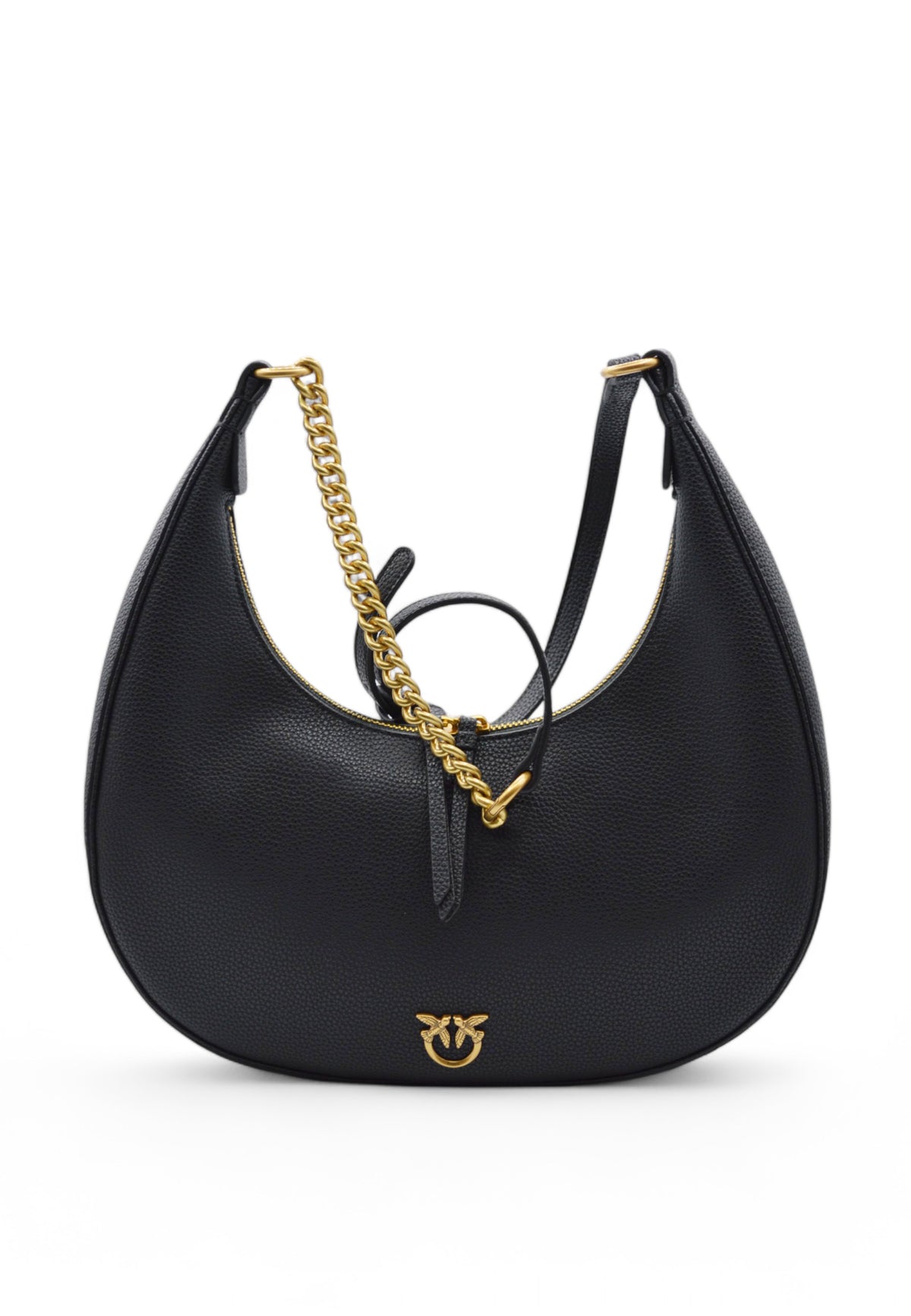 PINKO Borsa Brioche Hobo Nero 101526A29Q