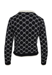 GAELLE Pullover Monogram Nero GAABW01294