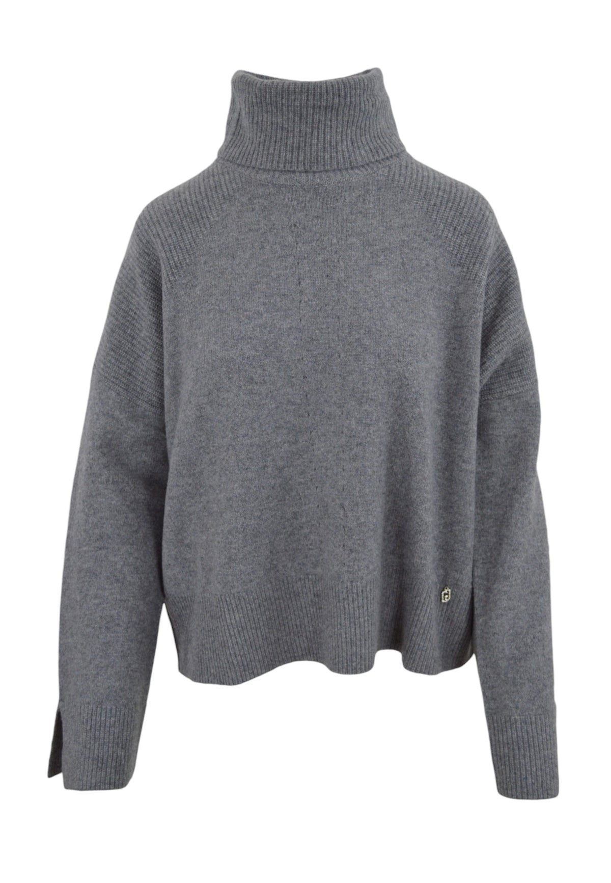 LIU-JO Maglia Chiusa ECS Grigio WF4434MS009