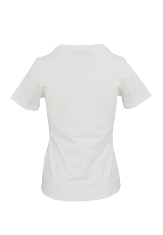 GAELLE T-Shirt Paricollo Bianco GAABW03397