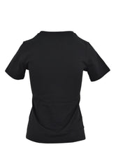 GAELLE T-Shirt Paricollo Nero GAABW03397