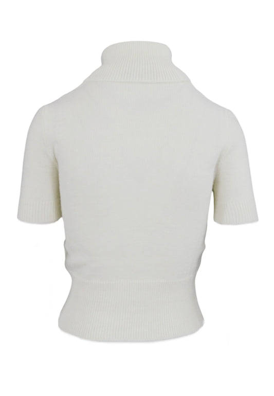 GAELLE Maglia Collo Alto Bianco GAABW03477