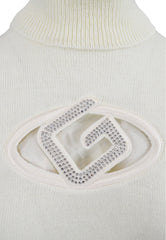 GAELLE Maglia Collo Alto Bianco GAABW03477